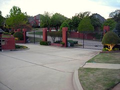 gated entrance in Edmond, OK (by: Wesley Fryer, creative commons license)