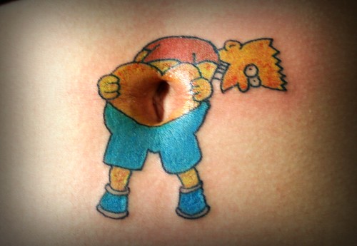 Homer Simpson Tattoo Crotch Martinvanburenfunfacts