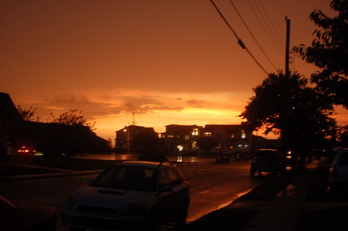 Sunset during Thunderstorm!