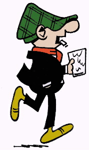 Andy Capp: Everybodys favorite cartoon drunk...next to Barney from the Simpsons of course 