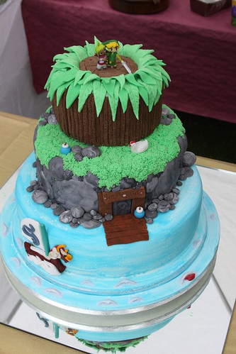 Zelda Wedding Cake kipperfrog Tags wedding cake island wind link icing 