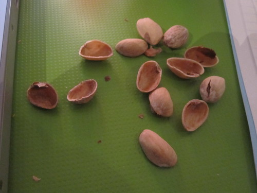 Pistachios from the bistro - free