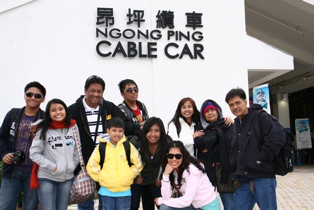 Hongkong Day1: At Ngong Ping Cable Car