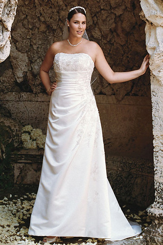 informal wedding gowns picture