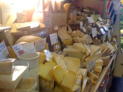 Cheese at a grocery