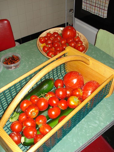 Tomatoes (and zucchini)