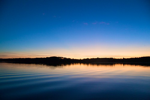 Sunset at Pickerel Lake by alumroot