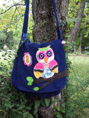 B's owl bag