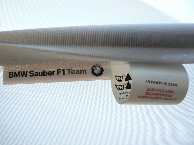 20090919 BMW Sauber 2008 flag label by halfbyteproductions