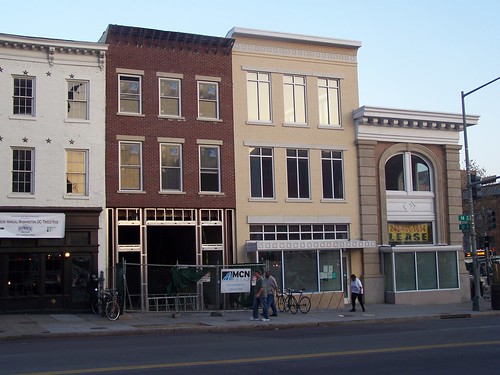 Infill commercial buildings at 14th and U Streets NW, Washington, DC