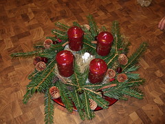 Selfmade Advent wreath