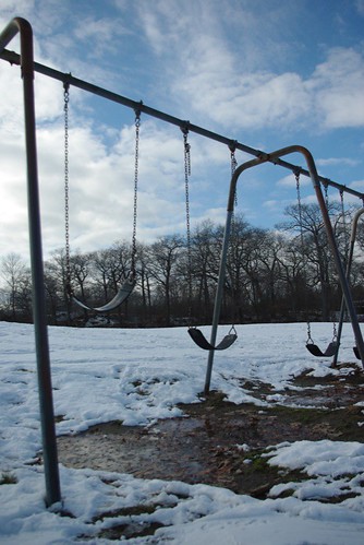 Swings and Snow