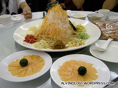 Yu Sheng - I just had my 7th Lo Hei today... more to come