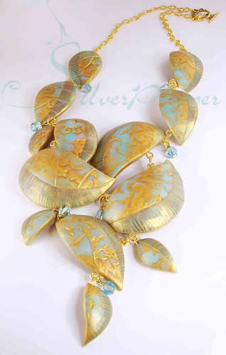 Necklace "Versailles" por silverpepper23.