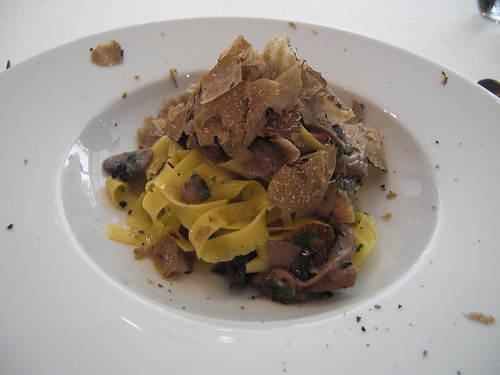 Wild Mushroom Tagliatelle with truffles