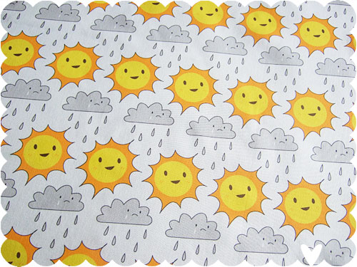 Sun & Rain fabric