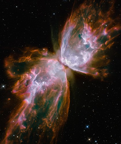  フリー画像| 自然風景| 宇宙/スペース| NGC 6302 バグ星雲/バタフライ星雲|        フリー素材| 