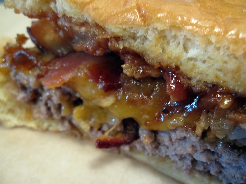 grindhouse killer burgers - EXTREME CLOSE UP! by you.