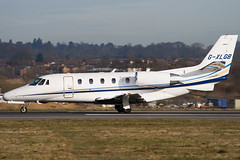 G-XLGB - Private - Cessna 560XL Citation Excel - Luton - 090311 - Steven Gray - IMG_0930