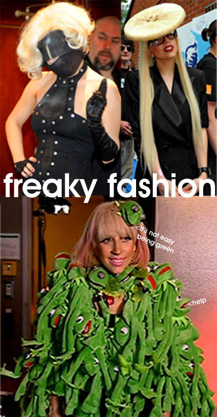 Lady Gaga Kermit Coat. Be uber pissed lol gaga lady