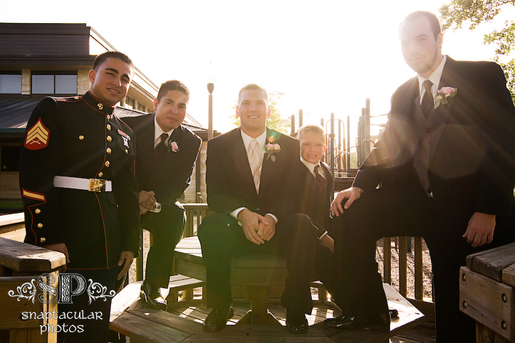 heights firehouse wedding photographer, houston wedding photographer, heights wedding photographer in houston, chase and his groomsmen before lauren and chase's wedding ceremony at memorial drive presbyterian church, houston, tx
