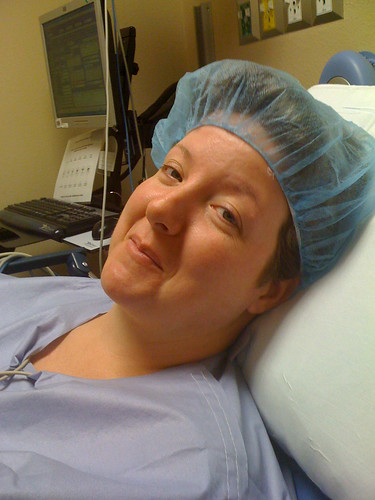 278/365: they said all this preop get up they made me wear made me look beautiful