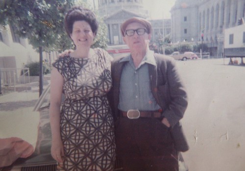 Candace Stevenson wrote to congress members to change earthquake safety policies after her father Joseph Stevenson (also shown) was fatally injured in the 1989 Loma Prieta earthquake.  Photo Courtesy of Candace Stevenson