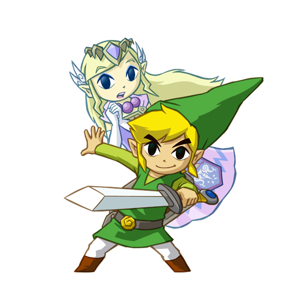 dibujo The Legend of Zelda Spirit Tracks
