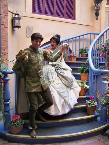 princess and the frog tiana and naveen. Tiana and Naveen arrive at the Princess and the Frog Meet-And-Greet Area at the Court of Angels