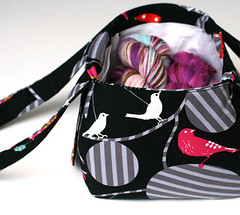 Knit Candy To-Go Bag - "Echino"