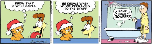 Garfield: Lost in Translation, December 1, 2009
