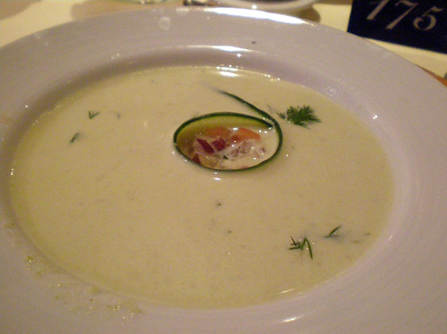 Chilled Cucumber Soup with Dill (Carnival Splendor)