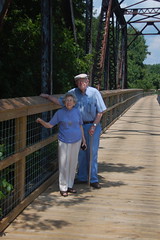Parents at Peak Bridge