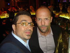 @ckc1ne finally gets to hang with Jason Statham GQ Men Of The Year 2009 awards