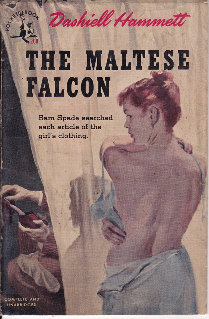 The maltese falcon Dashiell Hammett.