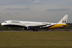 G-OZBR - Monarch Airlines - Airbus A321-231 (A321) - Luton - 090924 - Steven Gray - IMG_9533