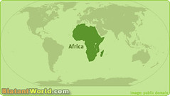 African Continent Location Map