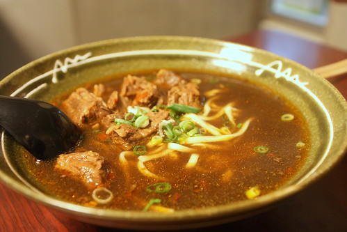 Beef Noodle Soup (牛肉麵)