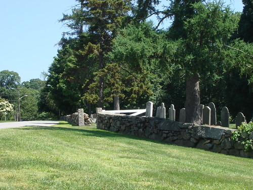 Side View of Cemetery by midgefrazel