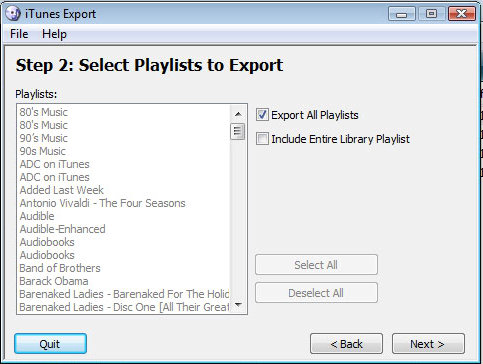 iTunes-Export-Step2