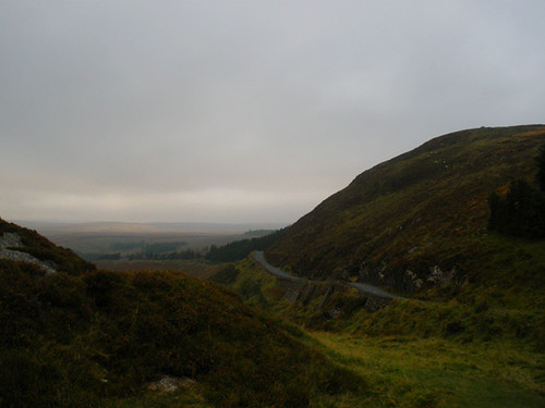 Autumny evening on Wicklow Mountains
