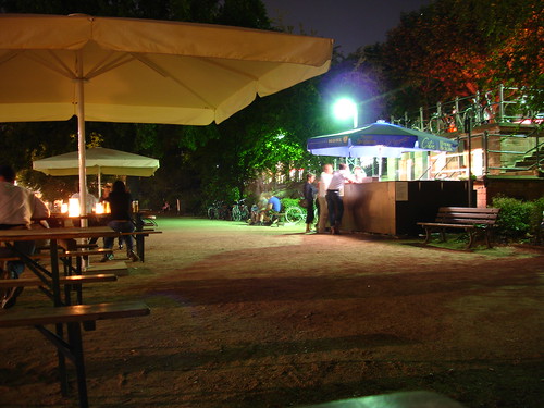 Lauer Abend am Maincafé, Ende August 2005