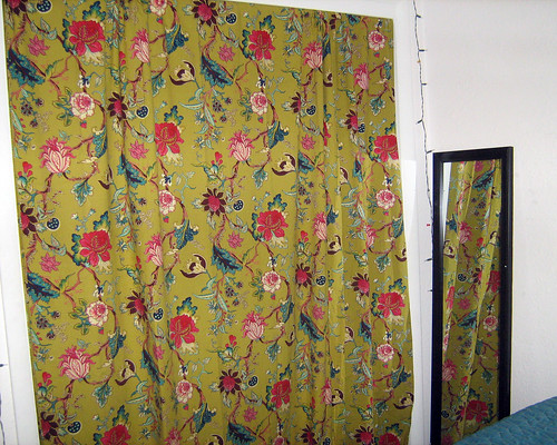 closet curtain