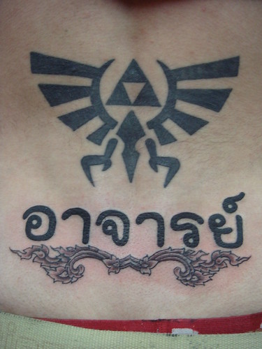 some thai design Dejavu Tattoo Studio Chiangmai Thailand 