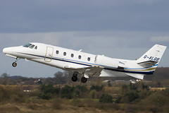 G-XLGB - Private - Cessna 560XL Citation Excel - Luton - 090309 - Steven Gray - IMG_0720