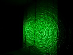 Green Laser Galaxy Wand
