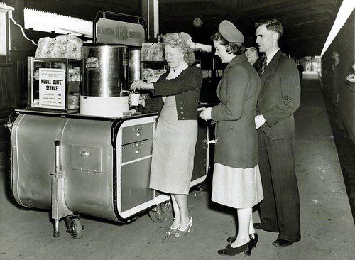 Cafe on wheels, 1948