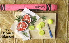 Salmon Preparation Magnet (Kitchen Prep Collection)