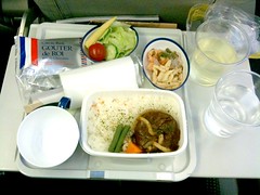 "Hamburger" Lunch, JAL 721