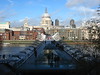 St Paul's Cathedral & Millennium Bridge @ Tate Modren